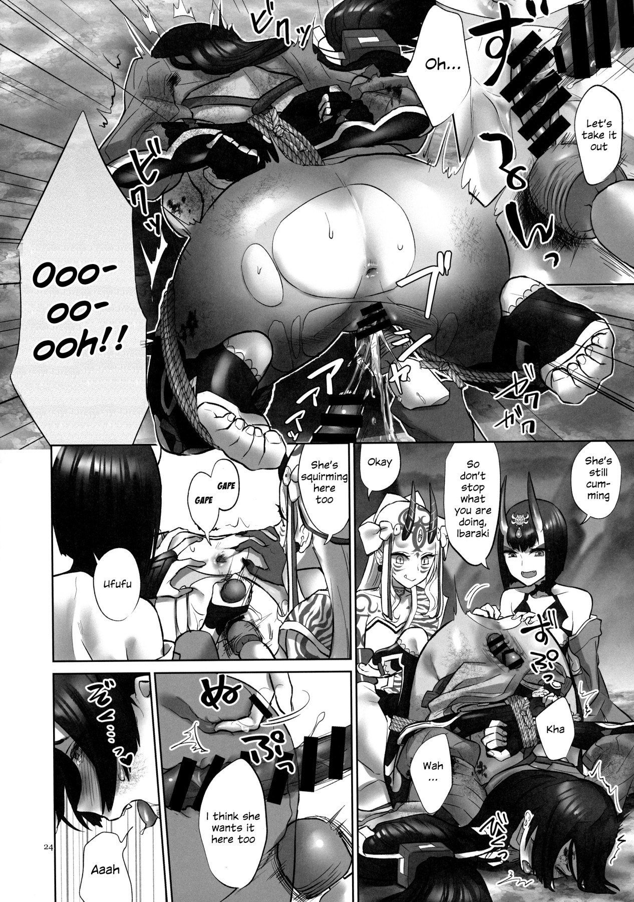 Hentai Manga Comic-Fighting Oni On Their Island-Read-22